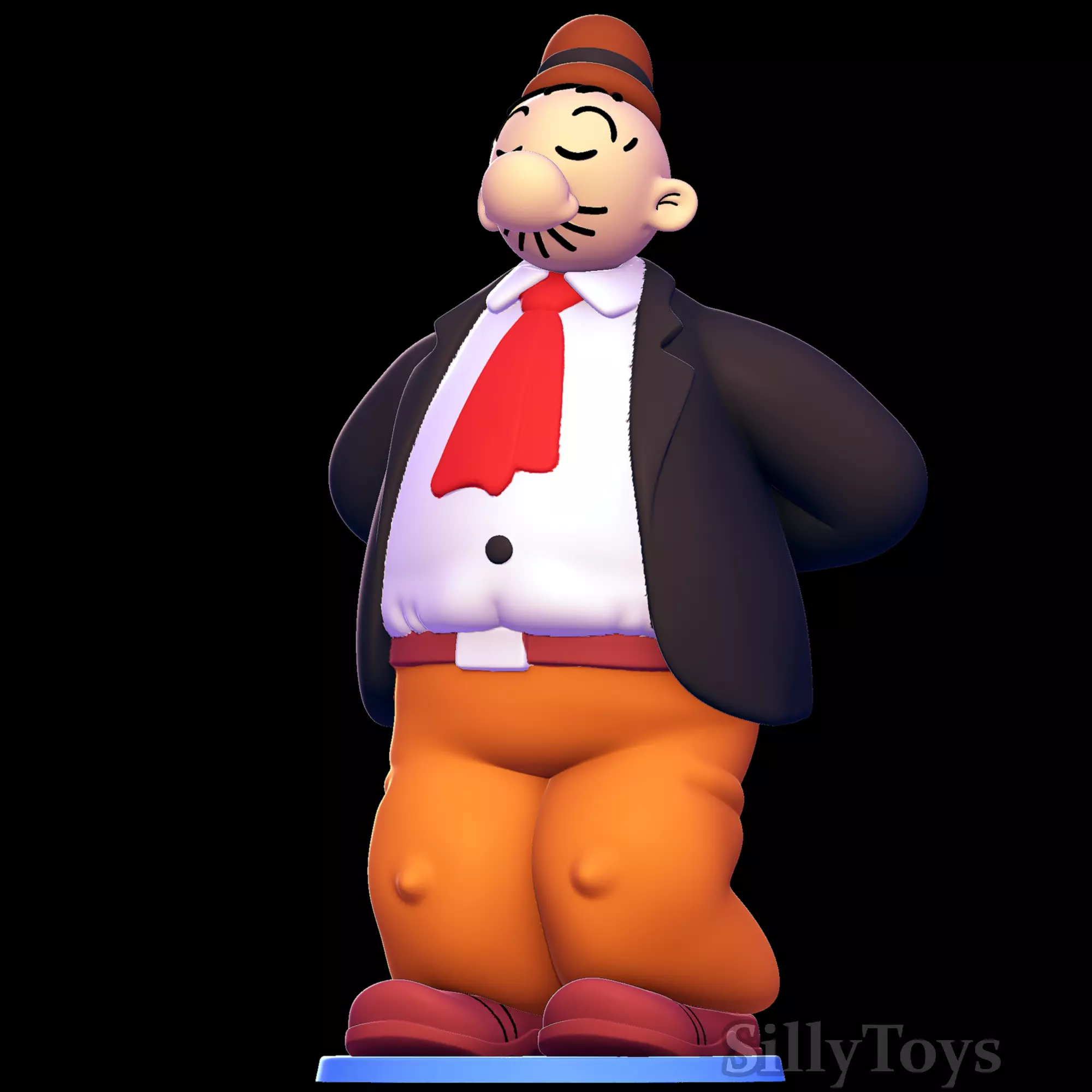 Wimpy - Popeye 3D print model