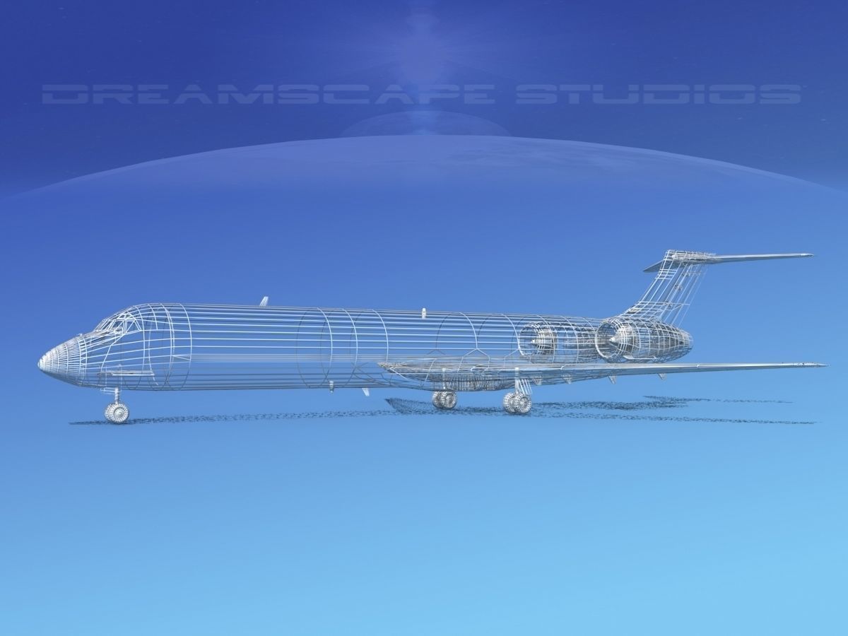 McDonnell Douglas MD-87 Alitalia 3D model_12