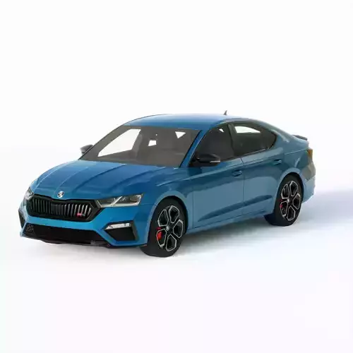 Skoda Octavia RS 2020 3D model