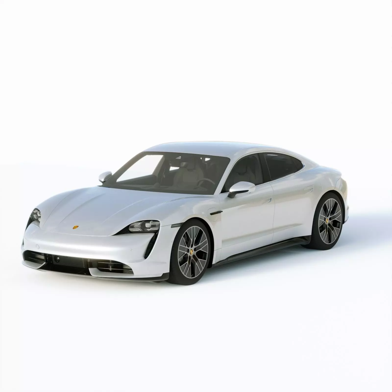 Porsche Taycan Turbo 2020 3D model