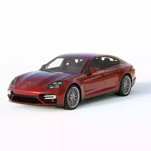Porsche Panamera Turbo S 2021 3D model