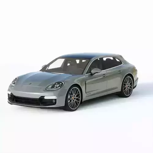 Porsche Panamera GTS Sport 2019 3D model