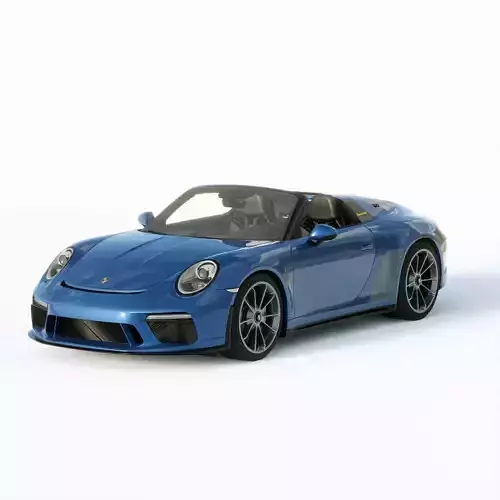Porsche 911 Speedster 2019 3D model