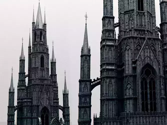 Gothic Chapel 3D model