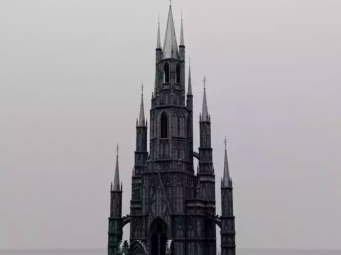 Gothic Chapel 3D model 2