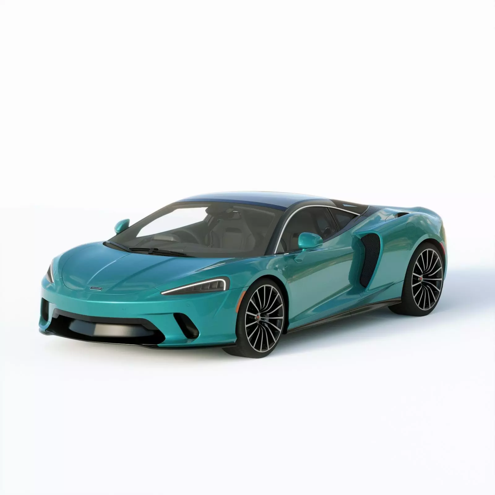 Mclaren GT 2020 3D model