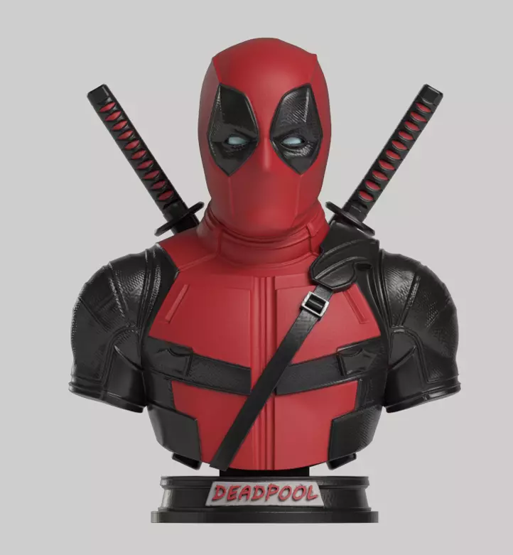 Deadpoolbust|3DPrintModel