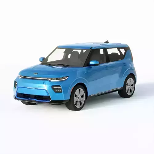 Kia Soul EV 2020 3D model