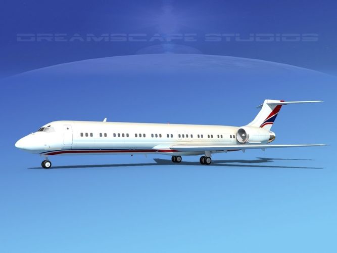 McDonnell Douglas MD-87 Corporate 6 3D model