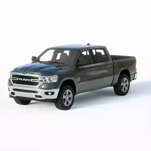 Dodge Ram Bighorn 2019 3D model