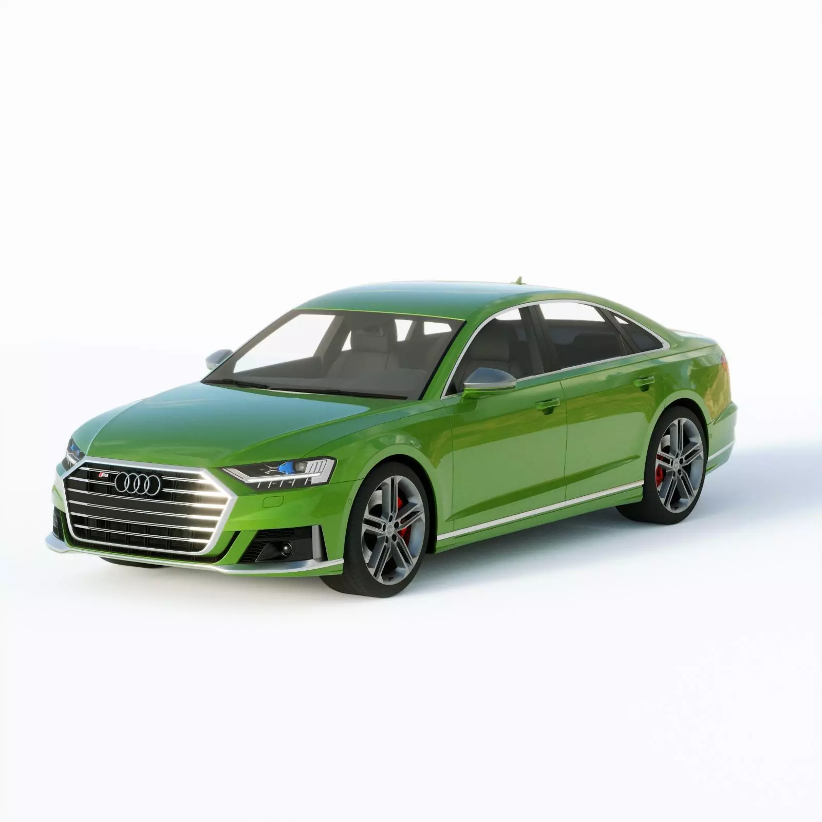 Audi S8 2020 3D model