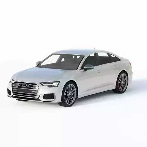 Audi S6 2020 3D model