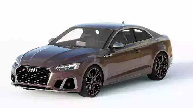 Audi S5 Coupe 2020 3D model