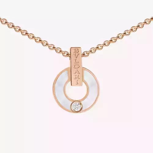 BULGARI - BVLGARI BVLGARI - NECKLACE WITH LARGE STONE 3D print model