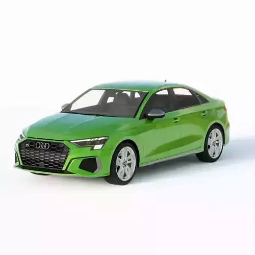 Audi S3 Sedan 2021 3D model