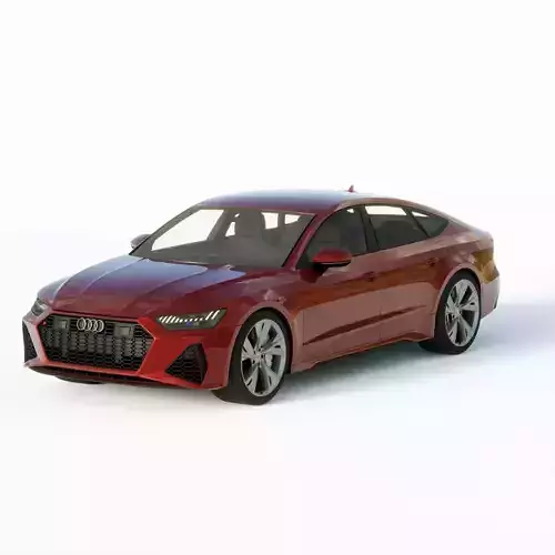 Audi RS7 Sportback 2020 3D model