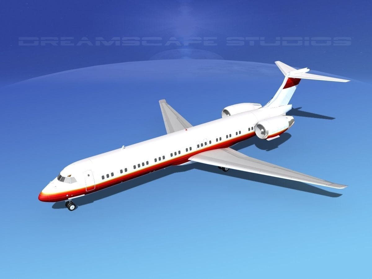 McDonnell Douglas MD-87 Corporate 12 3D model_10