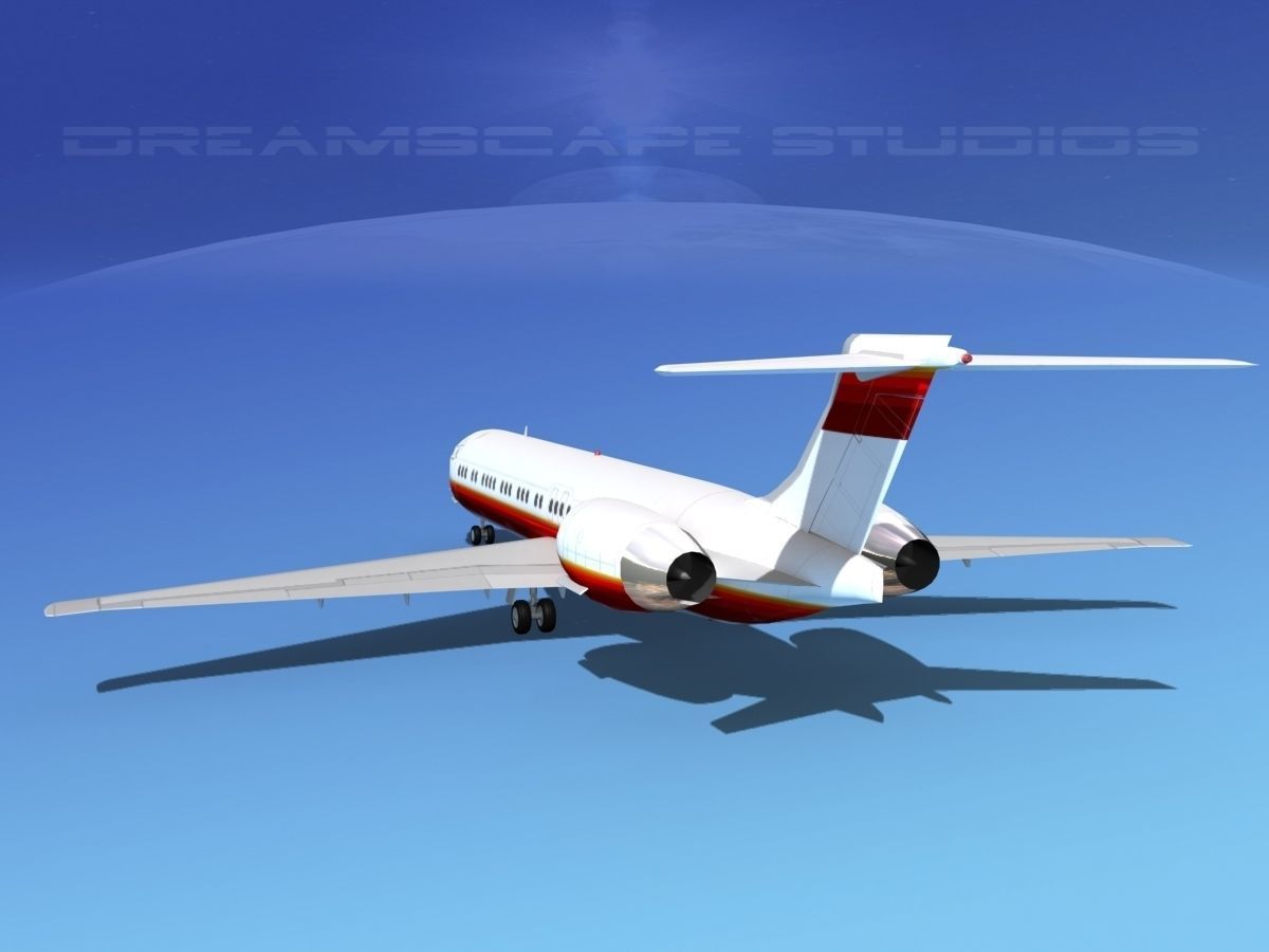 McDonnell Douglas MD-87 Corporate 12 3D model_3