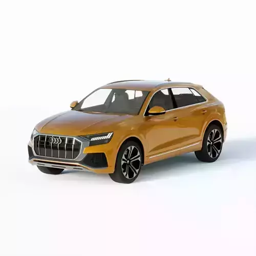 Audi Q8 2019 3D model