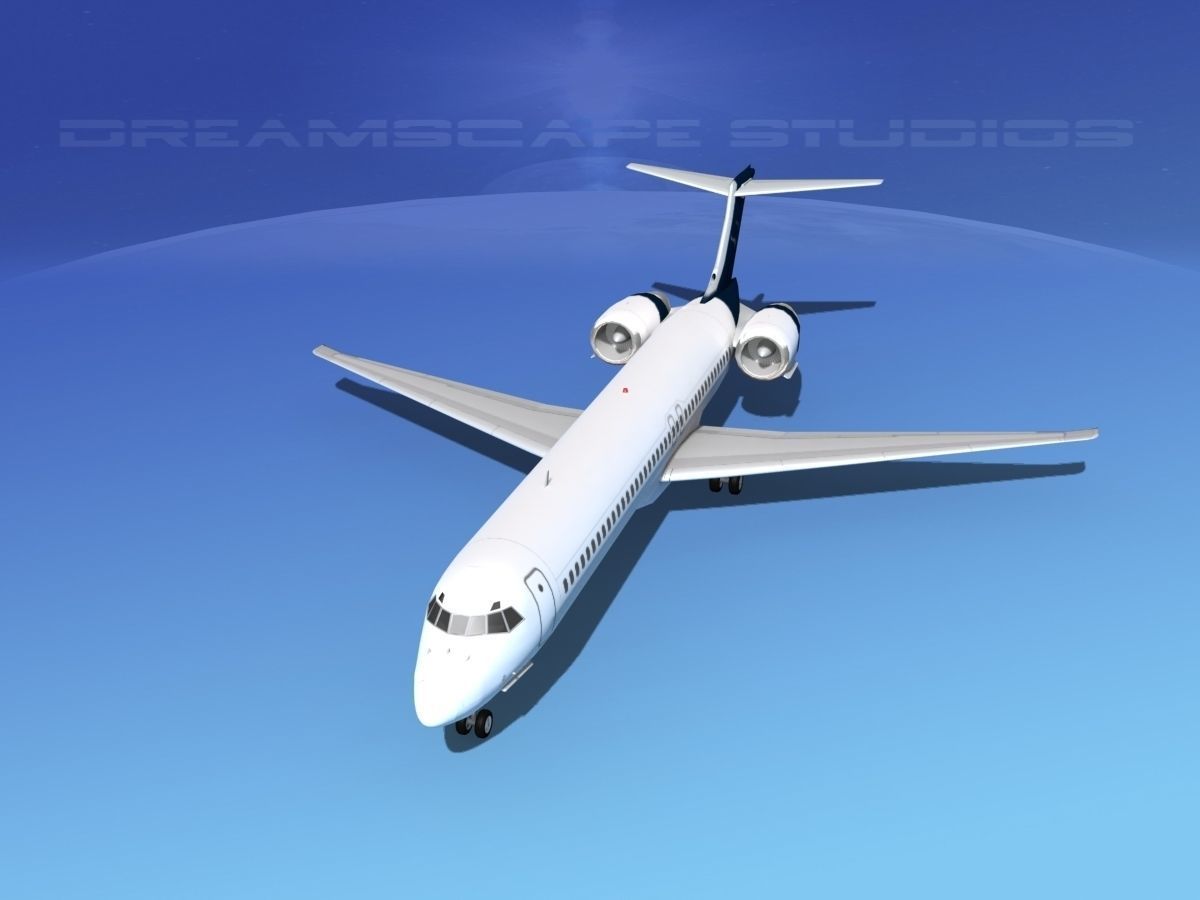 McDonnell Douglas MD-87 Corporate 13 3D model_9