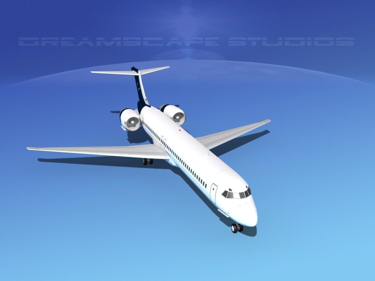 McDonnell Douglas MD-87 Corporate 13 3D model_8
