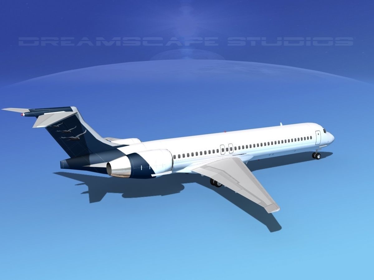 McDonnell Douglas MD-87 Corporate 13 3D model_5