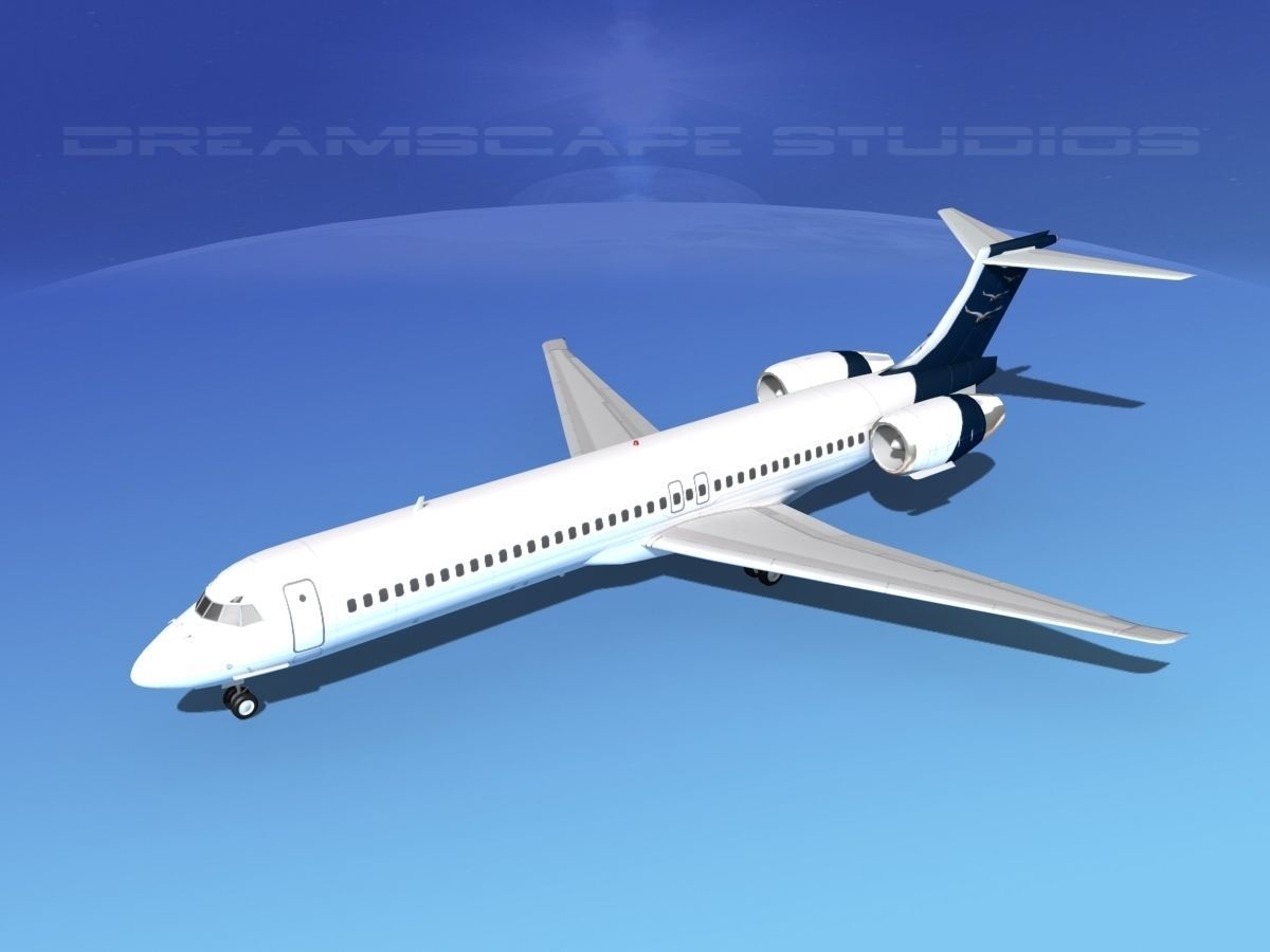 McDonnell Douglas MD-87 Corporate 13 3D model_10