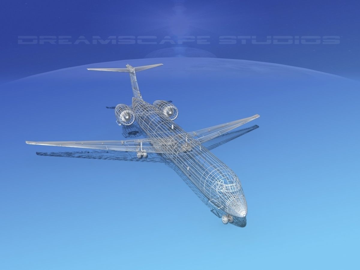 McDonnell Douglas MD-87 Corporate 13 3D model_15