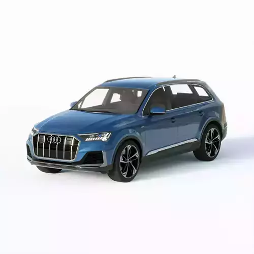 Audi Q7 2020 3D model