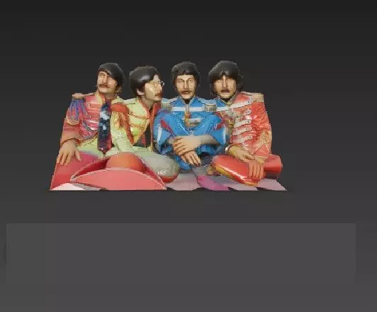 The Beatles- Sgt Pepper 3D print model