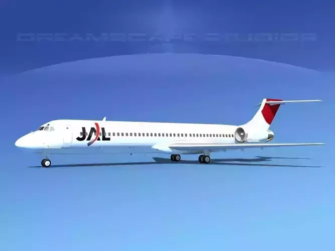 McDonnell Douglas MD-87 Japan Airlines