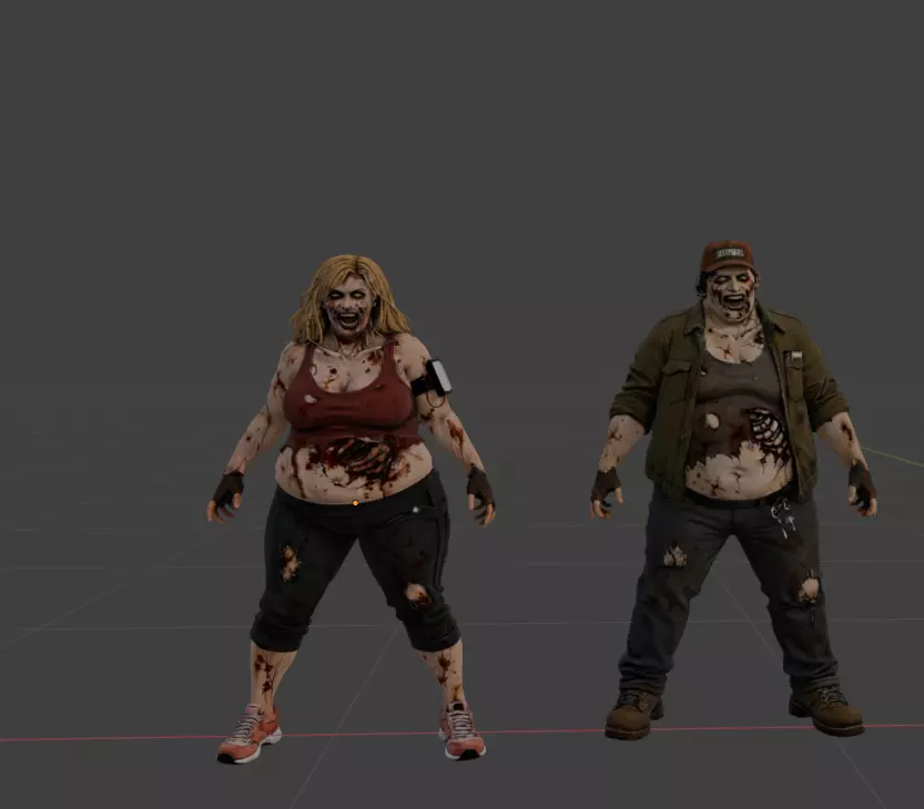 Post Apocalyptic Zombie Weapon Asset Pack Static 3D Models 3D model