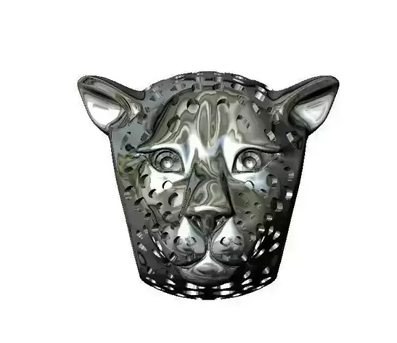 panther head 3D 3D print model