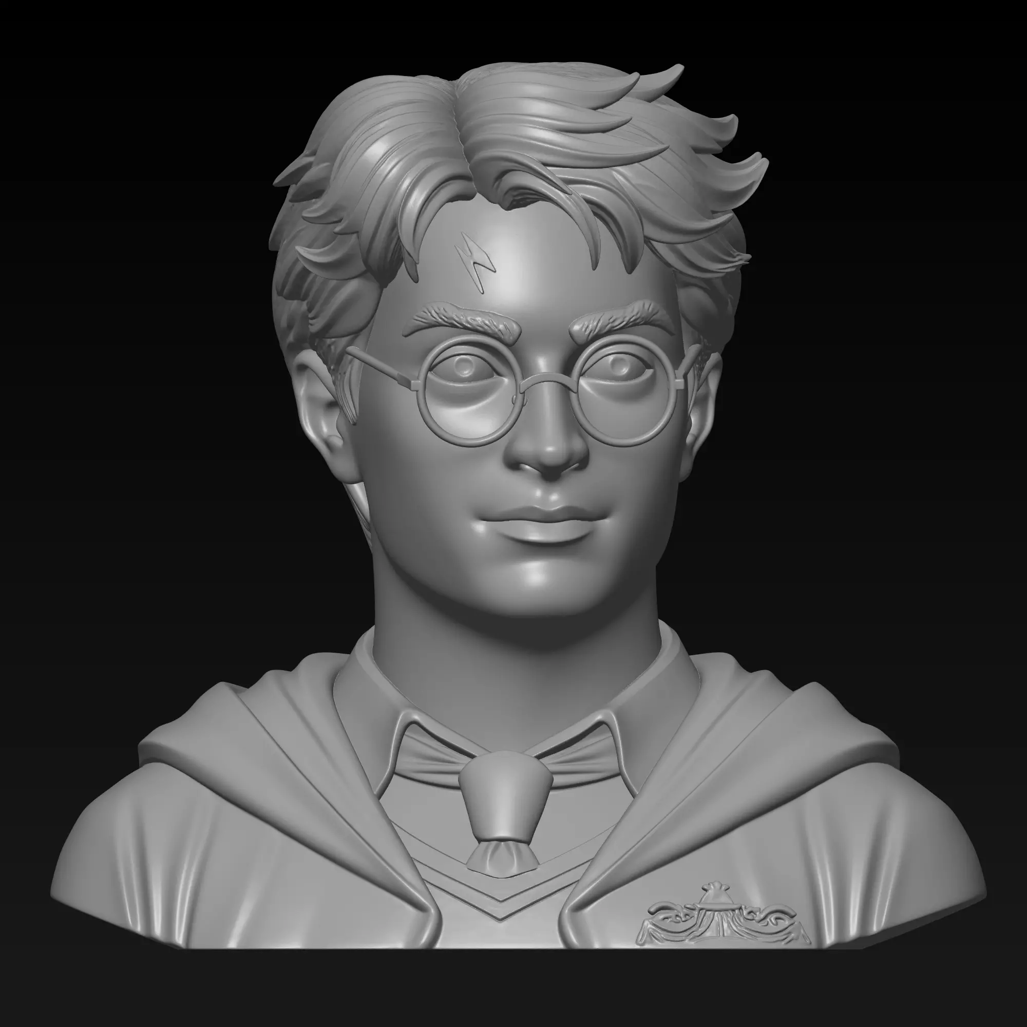 printable Harry Potter bust 2 3D print model