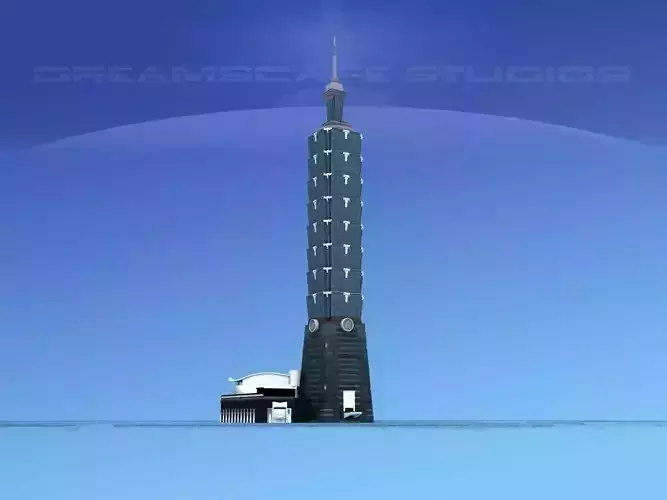 Taipei 101 World Financial Center  3D model