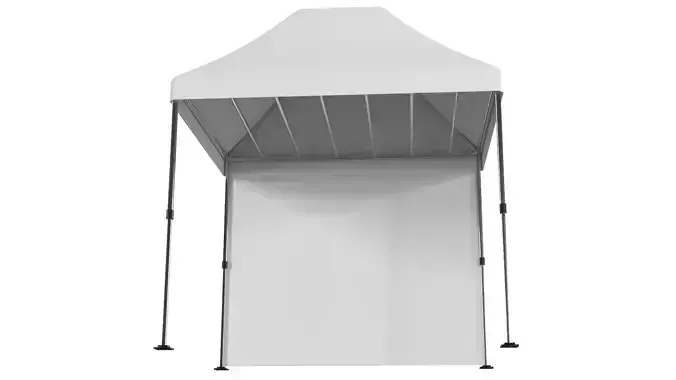 Display Tent PBR 3 Low-poly 3D model 2
