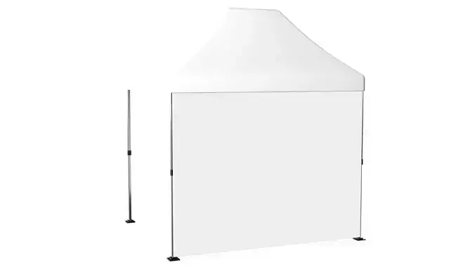Display Tent PBR 3 Low-poly 3D model 5
