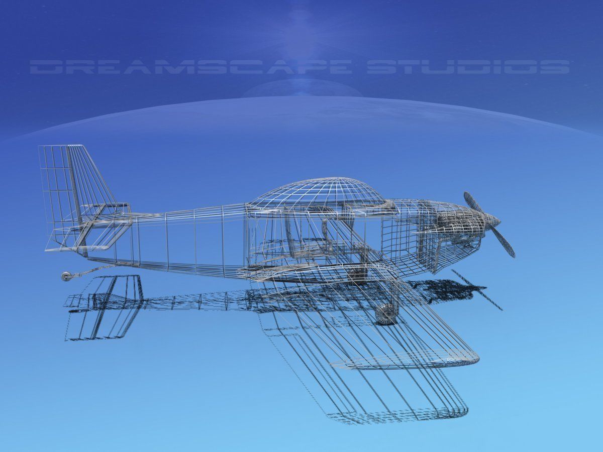 Ken Rand KR-1 V12 3D model_14