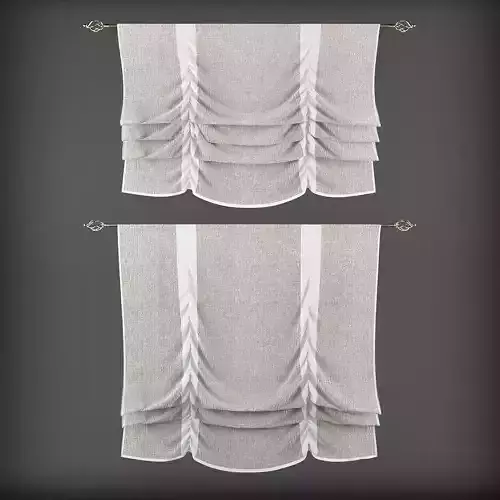 Curtain 3D model 230