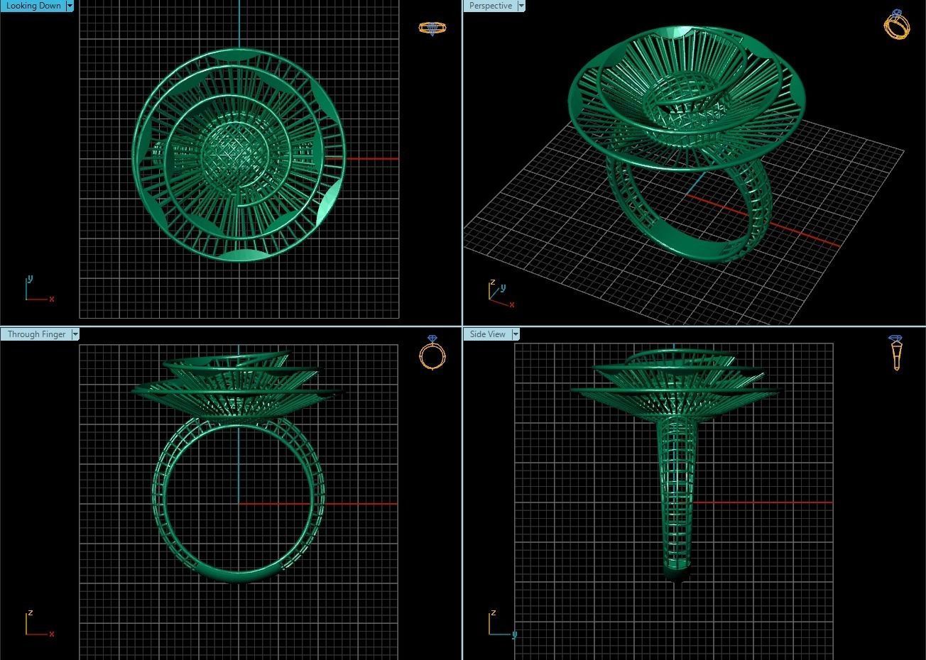 Ring ultra vision 3D print model_2