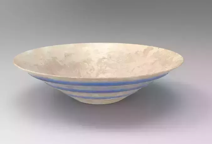 Puu Bowl Low-poly 3D model