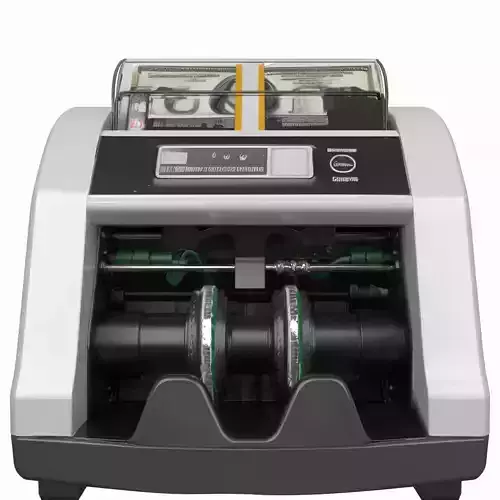 Professional 3D of Advanced Money Counting Machine Digital 3D model