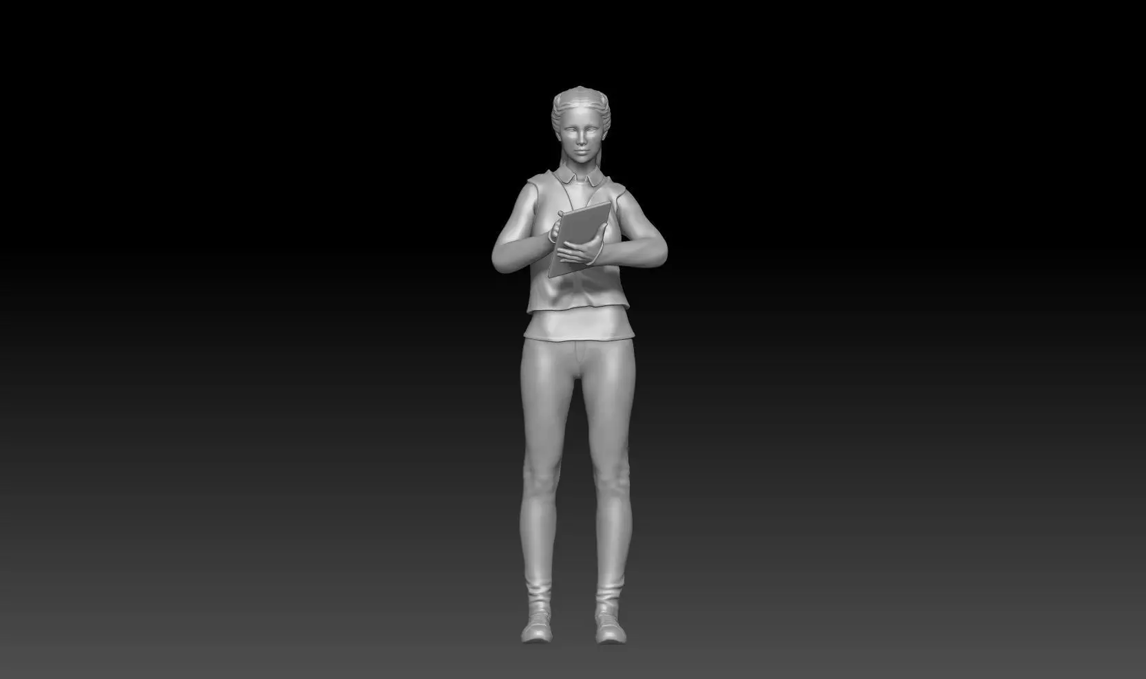 warehouse girl 2 3D print model