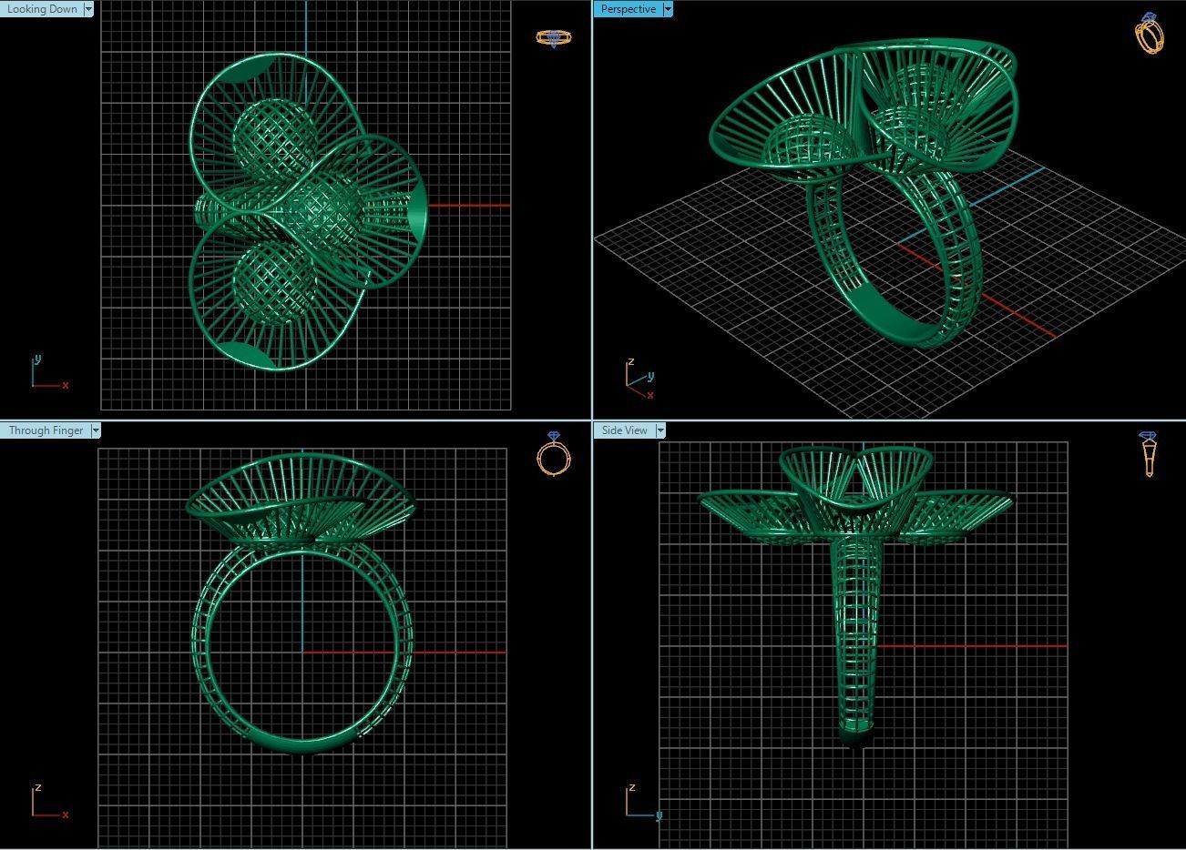 Ring ultra vision 3D print model_1