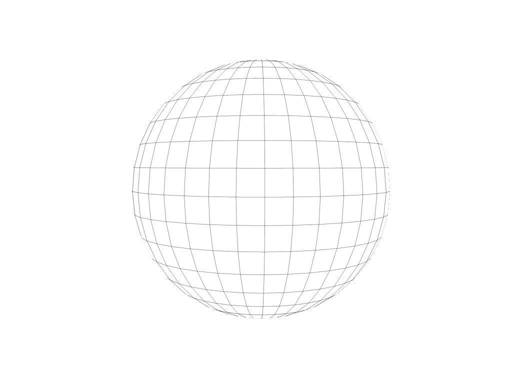 Blue alien planet Low-poly 3D model_6