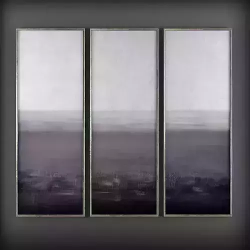 Picture Frames Low-poly 3D model