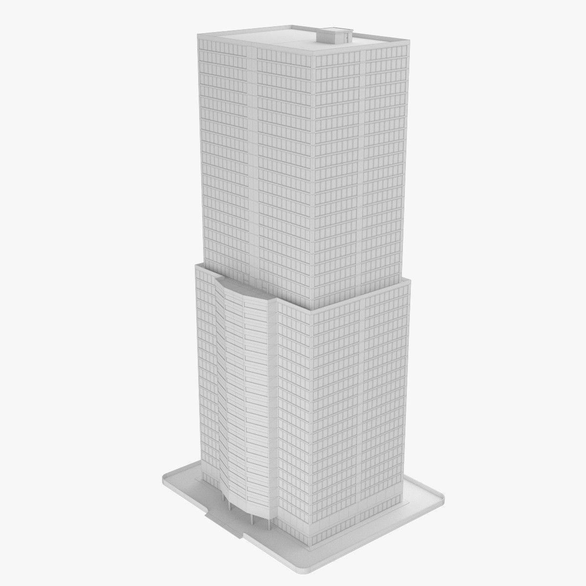 Skyscraper 3D model_10