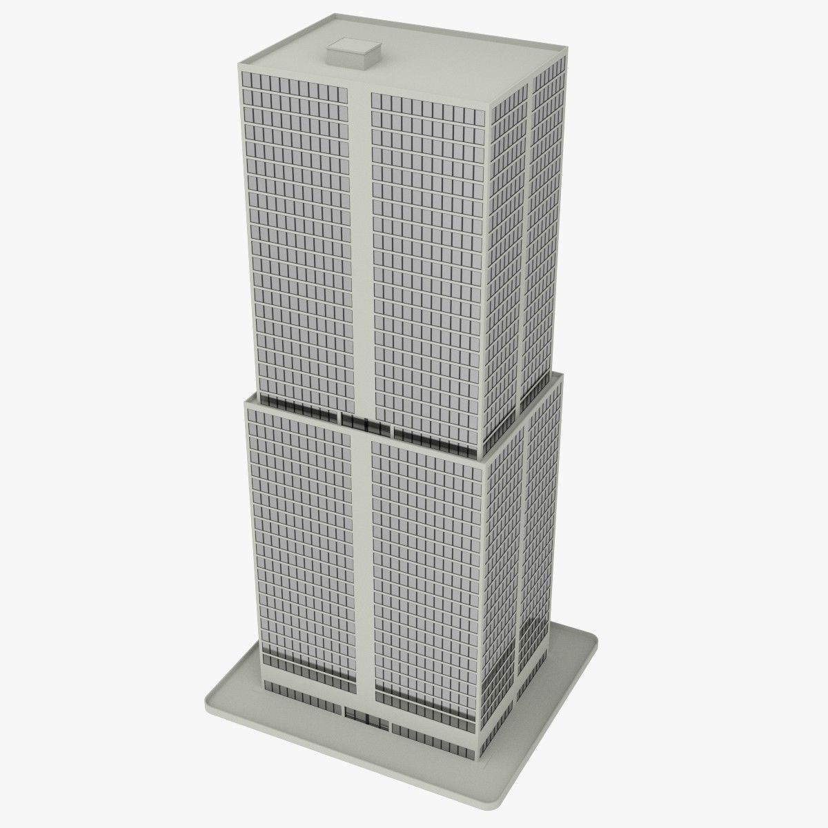 Skyscraper 3D model_1