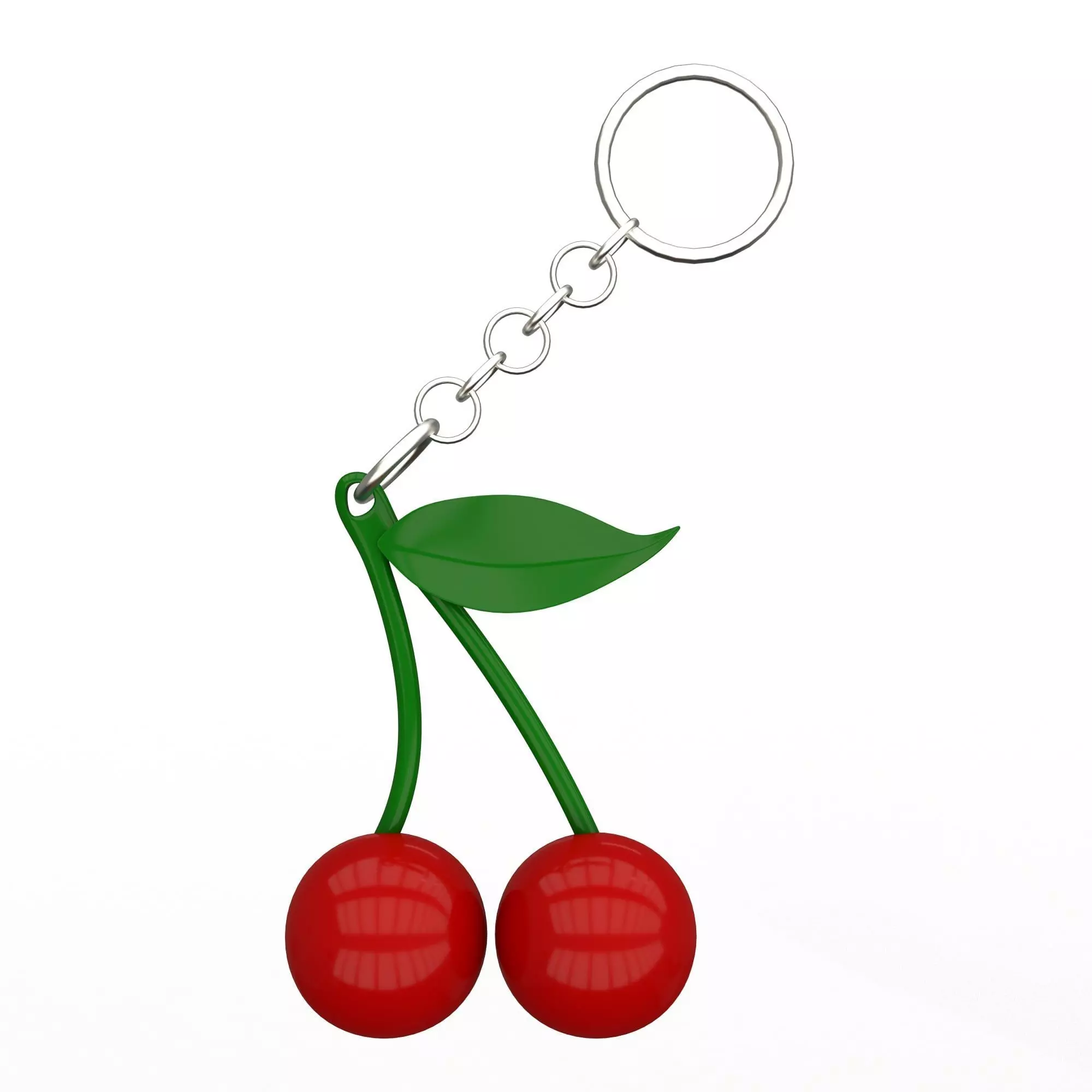 Cherry Keychain Free 3D print model