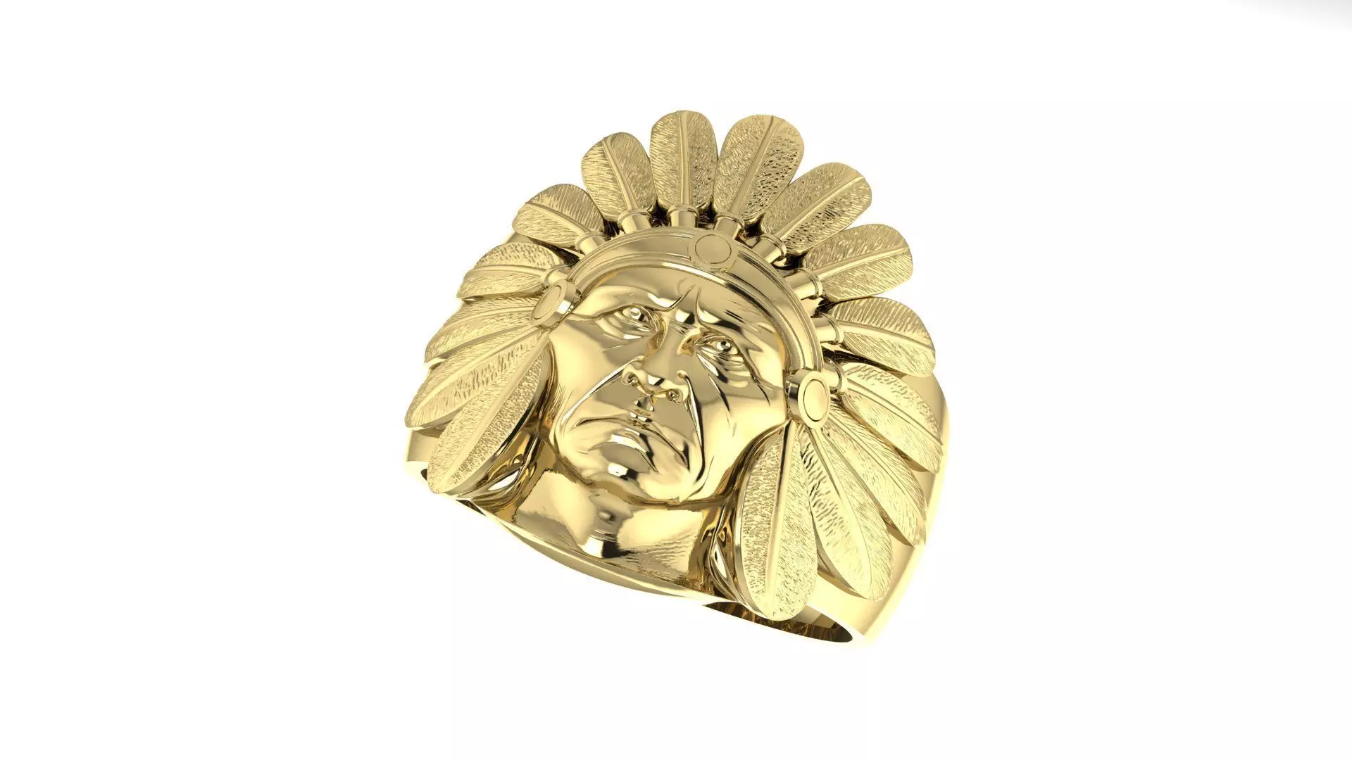 Native Ring 3D print model